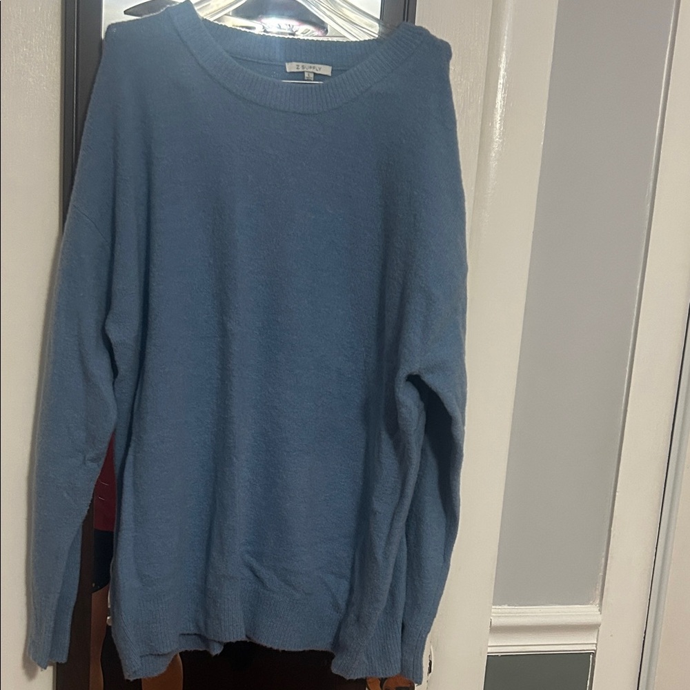 Women  Blue Sweater